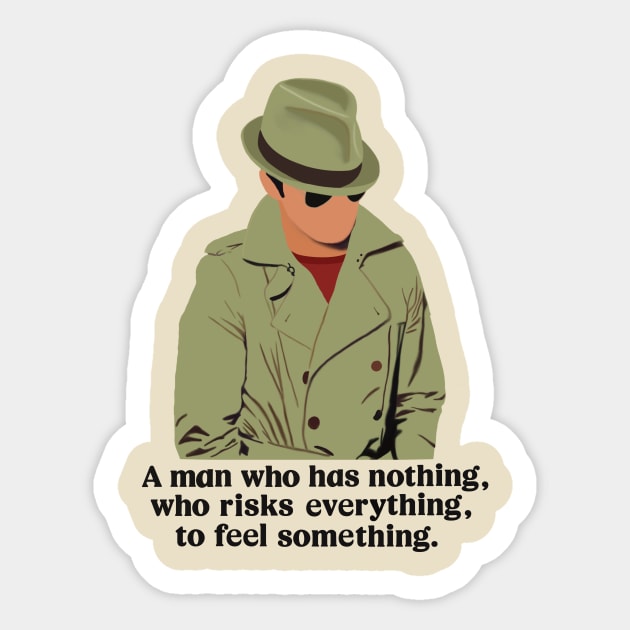 Detective Julius Pepperwood Sticker by CraftyNinja